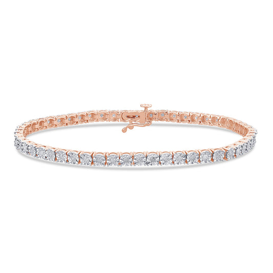 10KT 0.48 - 0.55 CT D-BRACELET
