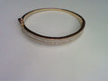 14KT 1.87CT D-BANGLE BAGUETTES