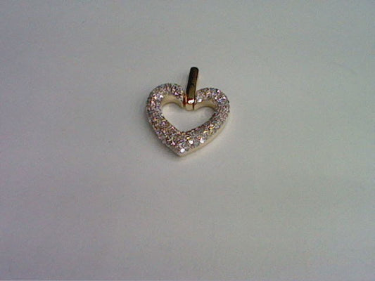 14KT 0.55CT D-LADIES PENDANT "HEART"