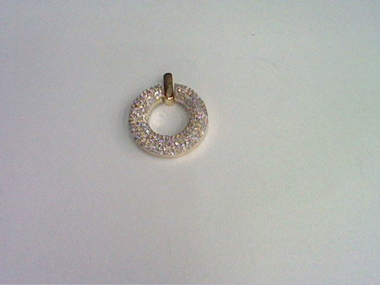 14KT 0.58CT D-LADIES PENDANT