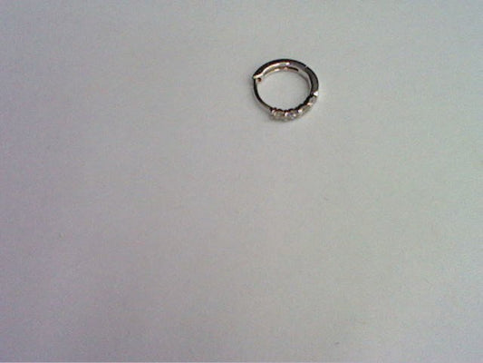10KT 0.10CT D-NOSE PIN