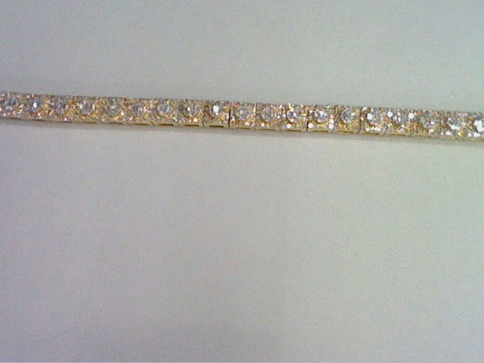 10KT 2.06CT D-BRACELET BAGUETTES