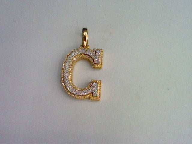 10KT 0.33-0.34 CT D- MICROPAVE INITIAL C""