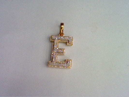 10KT 0.40-0.42CT D-MICROPAVE INITIAL E""