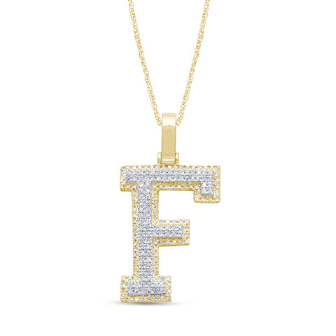 10KT 0.26-0.27  CT D-MICROPAVE INITIALL F""