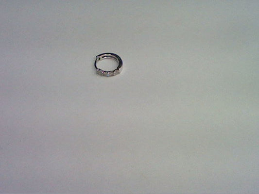 14KT 0.10CT D-NOSE PIN