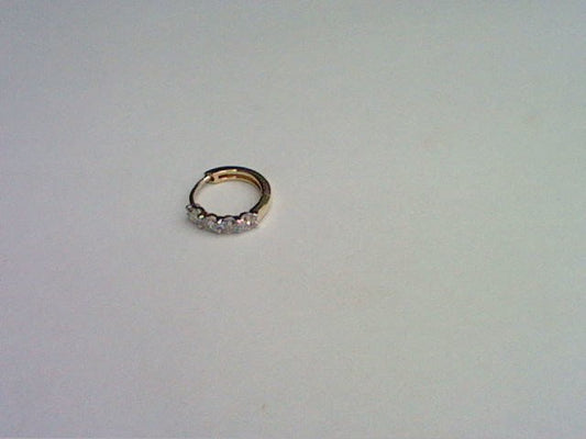 14KT 0.20CT D-NOSE PIN