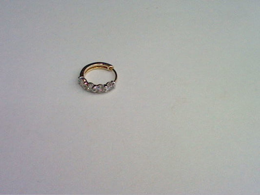 14KT 0.31-0.32 CT D-NOSE PIN