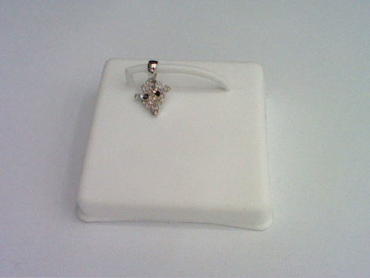 10KT 0.07CT D-LADIES PENDANT "GIRAFFE"