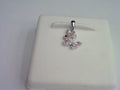 10KT 0.09CT D-LADIES PENDANT