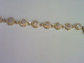 10KT 3.64CT D-NECKLACE BAGUETTES