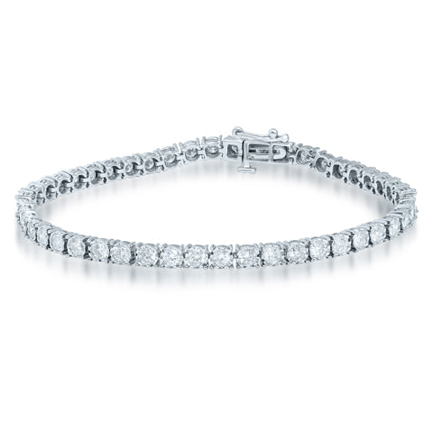 10KT 3.98CT D-FANUC BRACELET