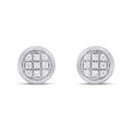 CLOSEOUT 10KT 0.05CT D-EARRINGS"ROUND"