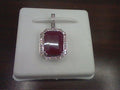 10KT 0.19CT D-"RUBY" PENDANT