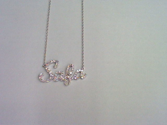 18KT 0.37CT D-NECKLACE "SAFA"