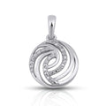 925 SS 0.05CT D- LADIES PENDANT