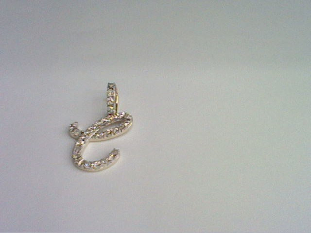 10KT 0.19CT D- CURSIVE FANUC INITIAL C""