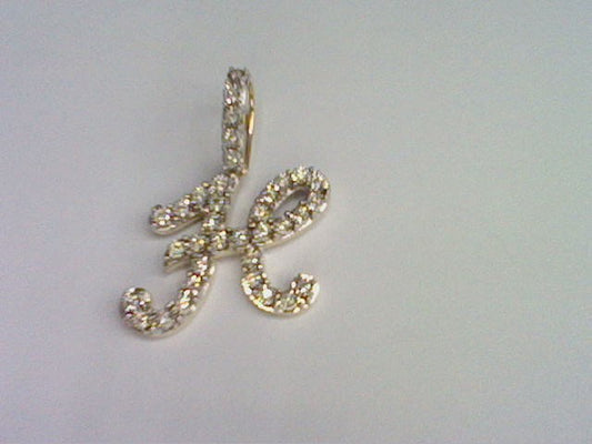 10KT 0.26CT D- CURSIVE FANUC INITIAL H""