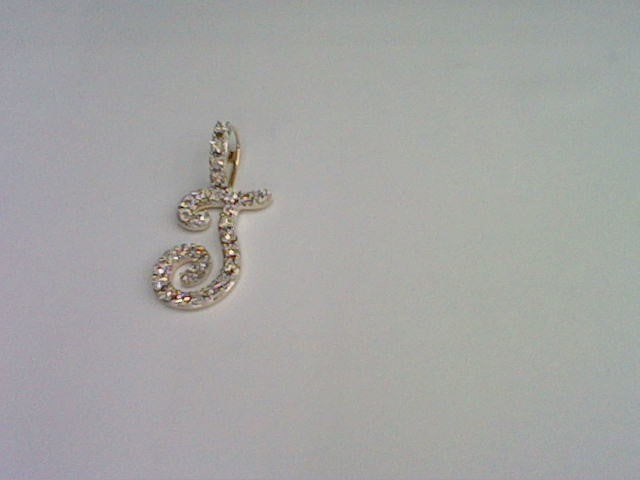 10KT 0.18CT D- CURSIVE FANUC INITIAL J""