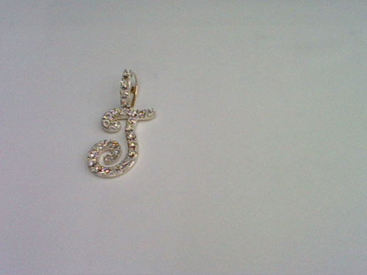 10KT 0.18CT D- CURSIVE FANUC INITIAL J""