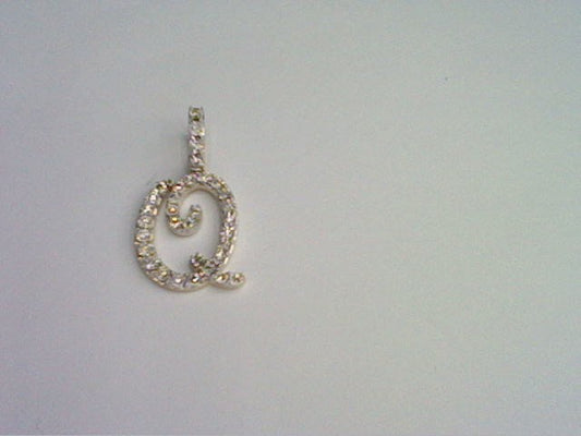 10KT 0.21CT D- FANUC CURSIVE INITIAL Q""