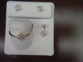 10KT 0.26-0.27CT D-SET (RING, PENDANT & EARRINGS)