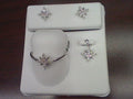 10KT 0.25-0.26CT D-SET (RING, PENDANT & EARRINGS)