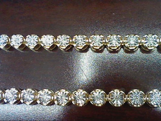 10KT 1.33CT D-NECKLACE