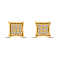 CLOSEOUT 10KT 0.05CT D- EARRINGS