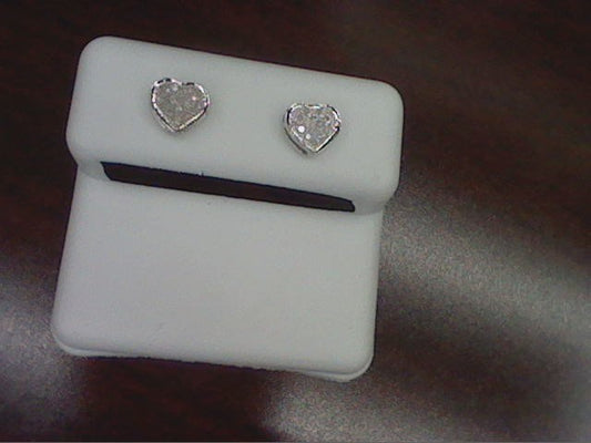 CLOSEOUT 10KT 0.10CT D-EARRINGS