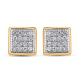 CLOSEOUT 10KT 0.10CT D-EARRINGS