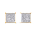 CLOSEOUT 10KT 0.15CT D-EARRINGS