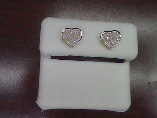 CLOSEOUT 10KT 0.14-0.15CT D-EARRINGS