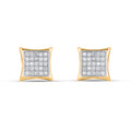 CLOSEOUT 10KT 0.15CT D-EARRINGS