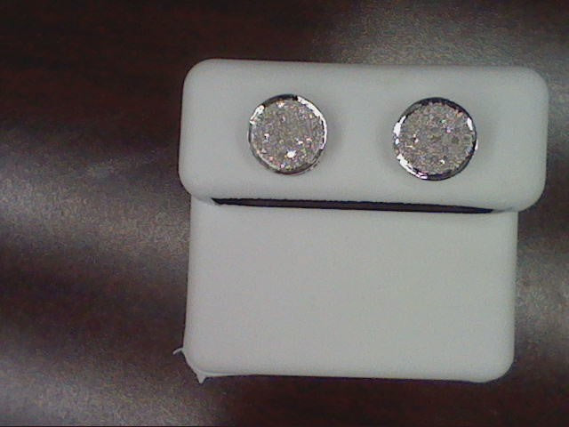 CLOSEOUT 10KT 0.15CT D-EARRINGS"ROUND"