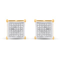 CLOSEOUT 10KT 0.22-0.23CT D-EARRINGS