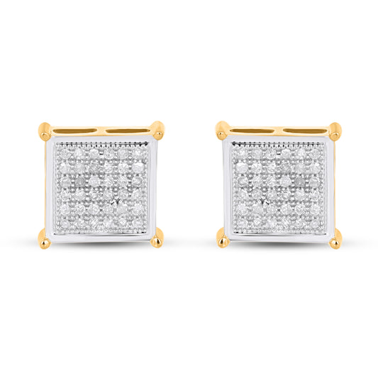 CLOSEOUT 10KT 0.22-0.23CT D-EARRINGS