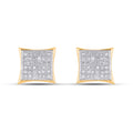 CLOSEOUT 10KT 0.22-0.23CT D-EARRINGS