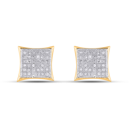 CLOSEOUT 10KT 0.22-0.23CT D-EARRINGS