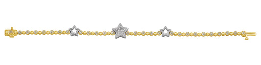10KT 0.82-0.83 CT D-BRACELET