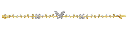 10KT 1.29-1.30CT D-BRACELET