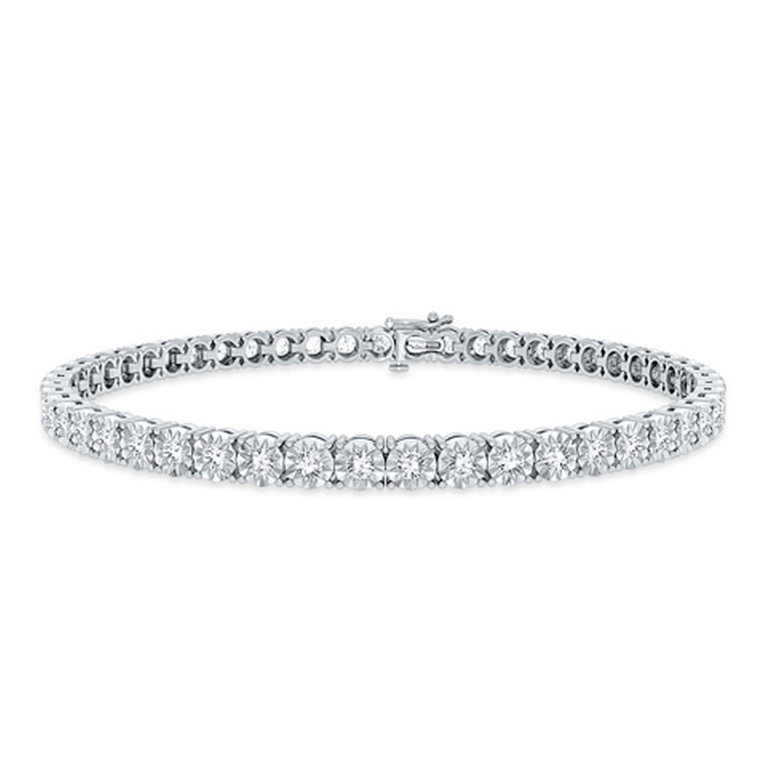 10KT 0.53CT D-BRACELET