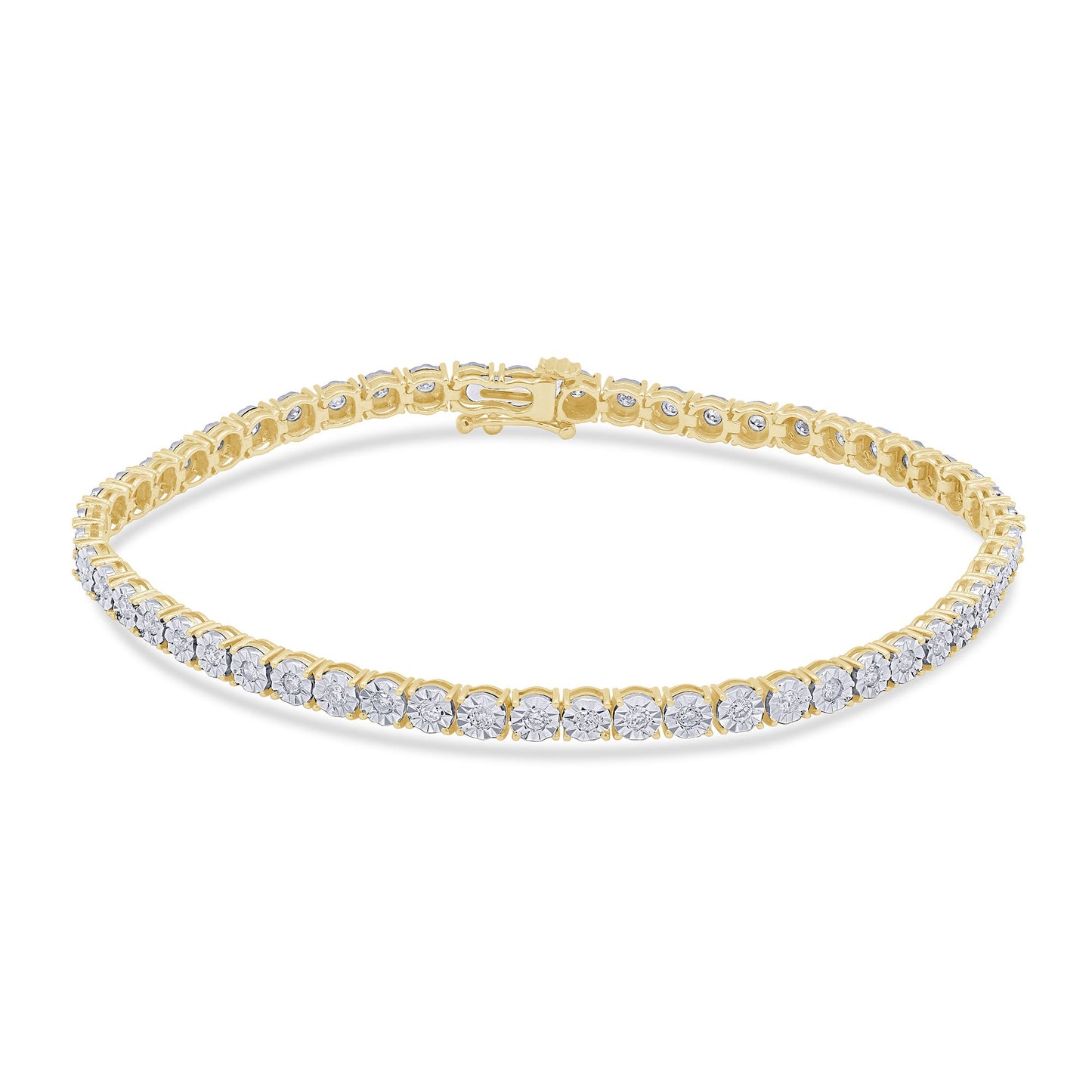 10KT 1.05 CT D-BRACELET