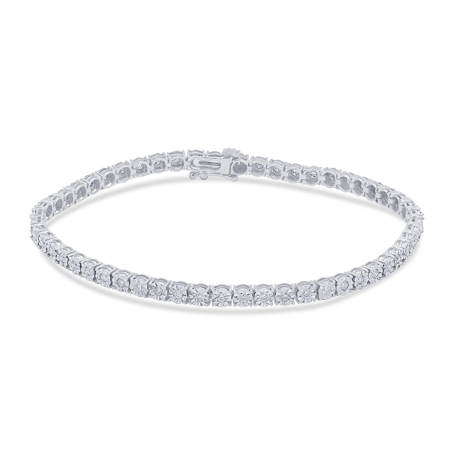 10KT 1.05 CT D-BRACELET