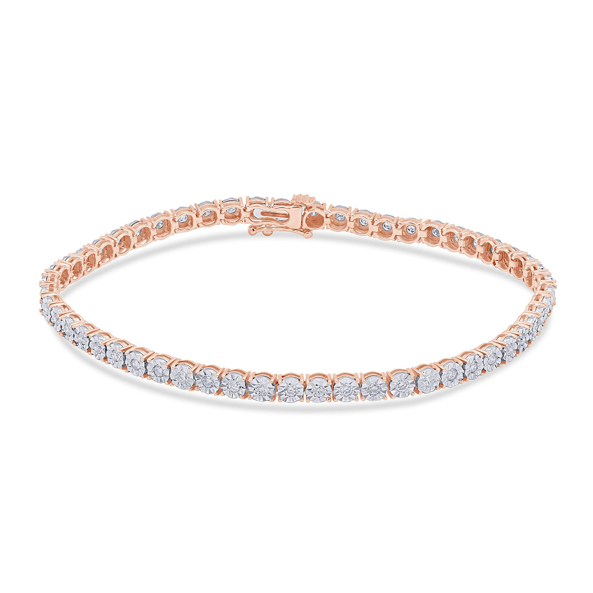 10KT 1.05 CT D-BRACELET