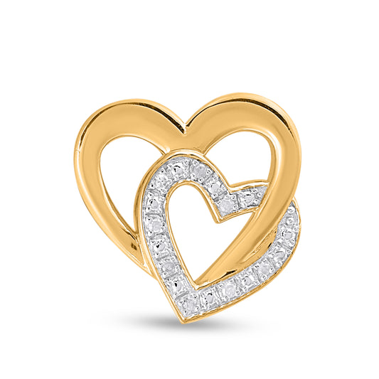 925 SS 0.03CT D- PENDANT