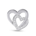 925 SS 0.03CT D- PENDANT