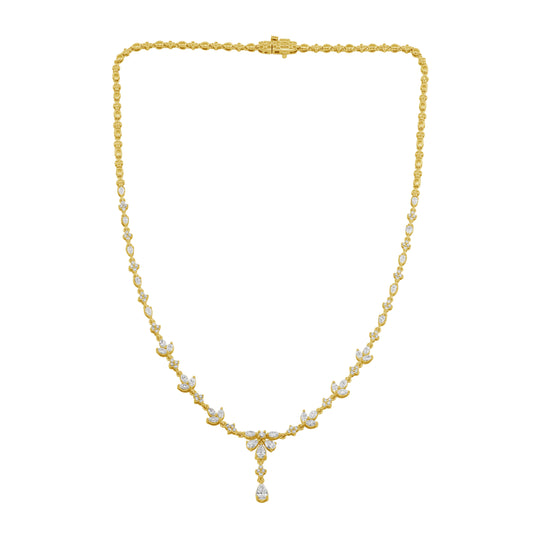 14KT 2.60CT D-NECKLACE