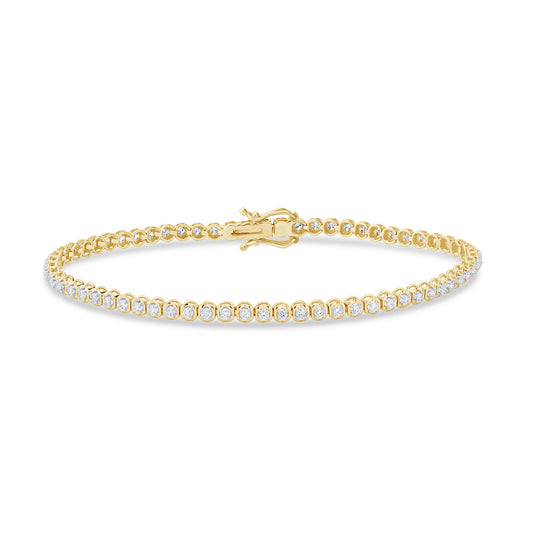 10KT 1.04CT D-BRACELET