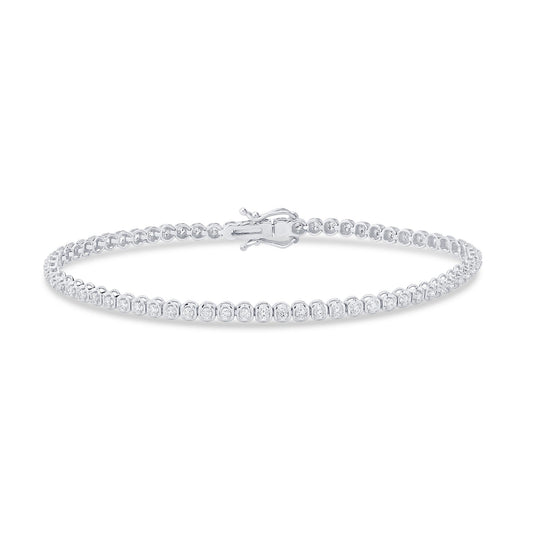 10KT 1.05CT D-BRACELET